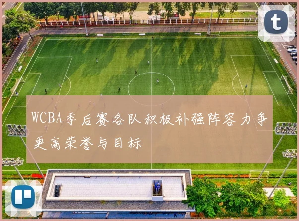 WCBA季后赛各队积极补强阵容力争更高荣誉与目标